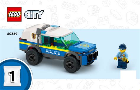 Instrukcja Lego Set City Szkolenie Ps W Policyjnych W Terenie