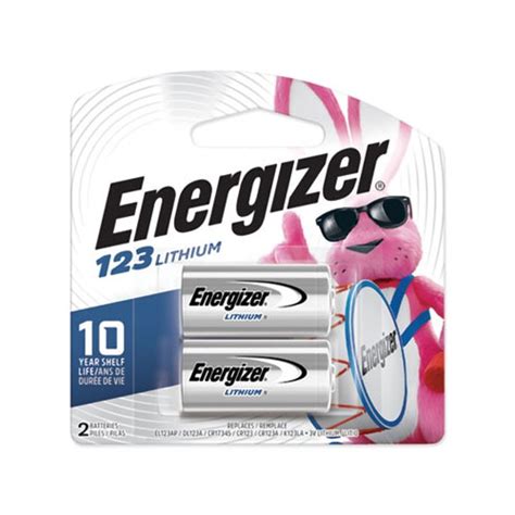 Energizer 123 Lithium Photo Battery - EVEEL123APB2 - Shoplet.com