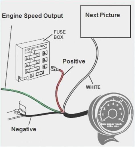 Sunpro Tach Wiring Tachometer Electrical Wiring Diagram Wire