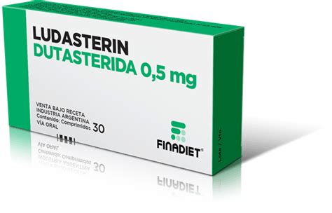 Ludasterin Dutasteride 05 Mg Comprimidos X 30 Caida Capilar Calvicie