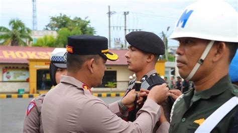 Polres Lhokseumawe Gelar Apel Pasukan Operasi Mantap Brata 2023 2024