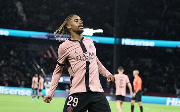 PSG Rennes 3 1 Bradley Barcola le réveil du petit Prince Le Parisien