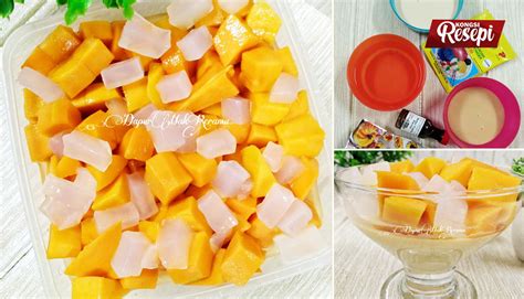 Resepi Pencuci Mulut Yang Simple Dan Sedap Puding Kastard Mangga Dan