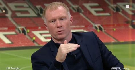 Watch Paul Scholes Explains Why He Walked Away From Oldham Balls Ie