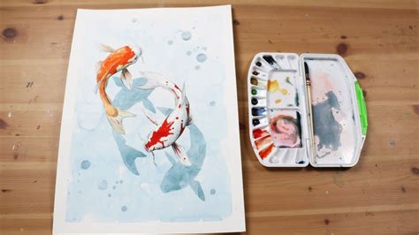 How To Paint A Koi Fish Watercolor Easy Techniques Your Painting Haven