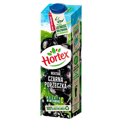 Hortex Nektar Czarna Porzeczka L Promocje I Gdzie Mo Na Tanio Kupi