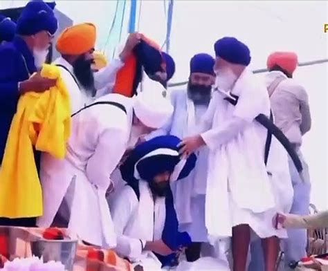 ਭਾਈ ਅੰਮ੍ਰਿਤਪਾਲ ਸਿੰਘ ਦੀ ਦਸਤਾਰਬੰਦੀ Video Dailymotion