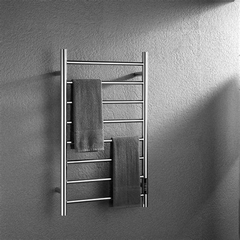 Stainless Steel Bathroom Wall Heater Towel Warmer Heated Towel Rail