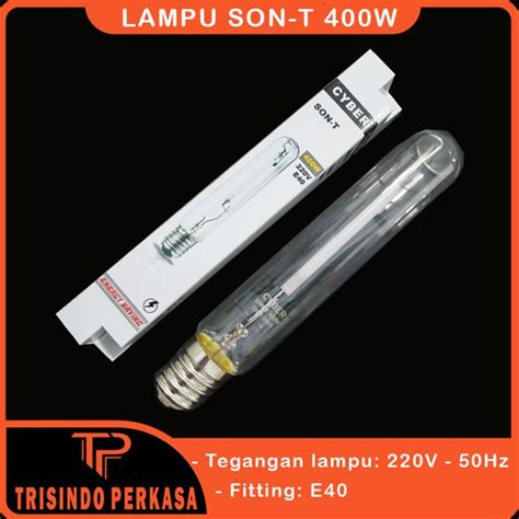 Jual Lampu SONT 400W SON T SON T 400 Watt E40 SODIUM LAMPU JALAN SOROT