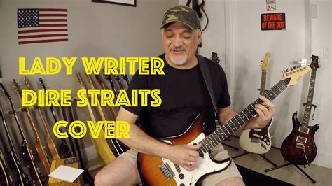 Dire Straits Mark Knopfler Lady Writer Guitar Cover Youtube