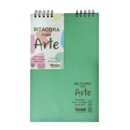 Bitácora Icopel 1 2 Carta Papel Bond 115gr x50hjs