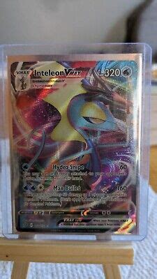 Pokémon TCG Inteleon VMAX Rebel Clash 050 192 Holo Ultra Rare eBay