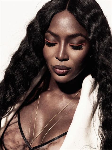 Naomi Campbell Turns Up The Glam Factor In Evening Standard Magazine