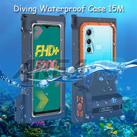 AREAHP Shellbox Gen 3 Diving Waterproof Case Casing Cover 15M Infinix