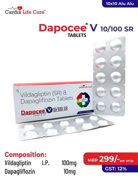 Dapagliflozin Propanediol Monohydrate Mg Vildagliptin I P Mg