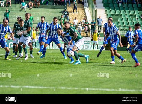 Campinas Sp Guarani X Csa Al Leandro Castan During