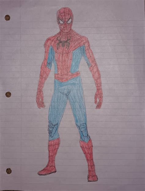 MCU Spider-Man Suits (Classic Suit) by freddyzillabear on DeviantArt