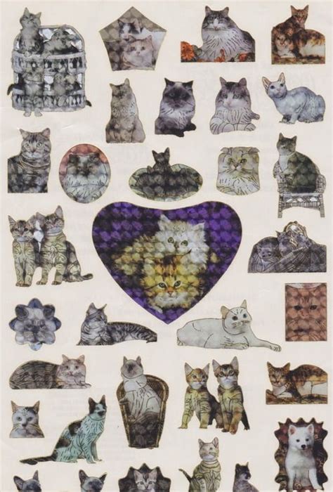 Cat Stickers!!! | Cat art, Vintage world maps, Cat stickers