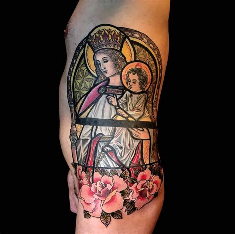 Stained Glass Tattoo