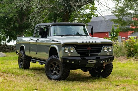 For Sale 1964 Dodge Power Wagon With A Supercharged Hemi V8