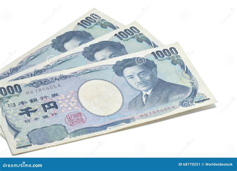 Banknotes of the Japanese Yen Stock Image - Image of japanese, market ...