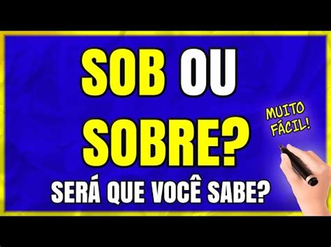 Sob Ou Sobre Qual O Correto Quando Usar Aprenda Exemplos