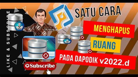 Cara Menghapus Ruang Dapodik Versi 2022 D YouTube