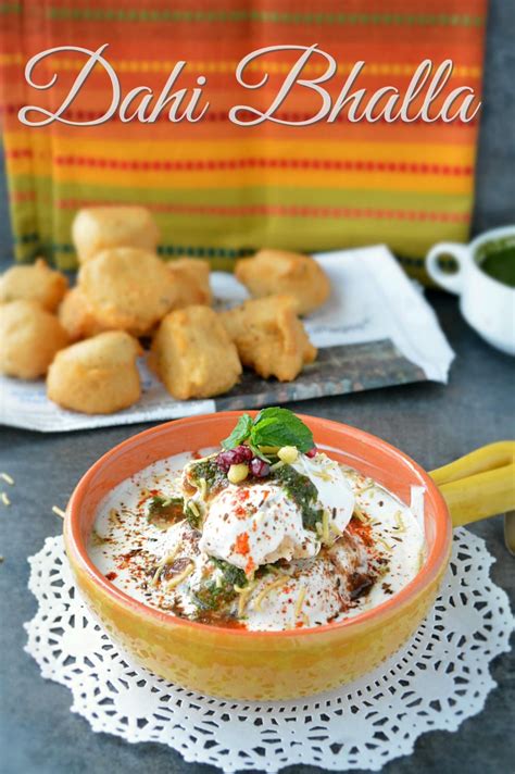 Dahi Bhalla Or Dahi Vada Recipe Recipes Indian Food Recipes Cooking