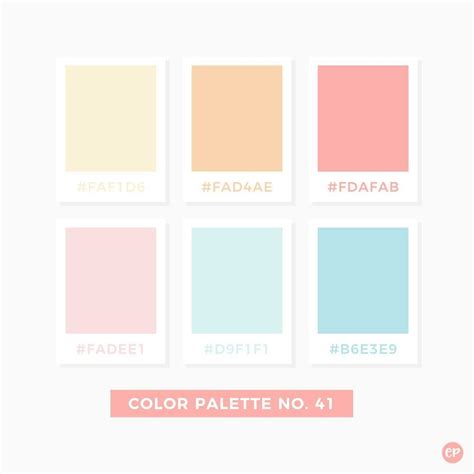 √ Pastel Colors Code