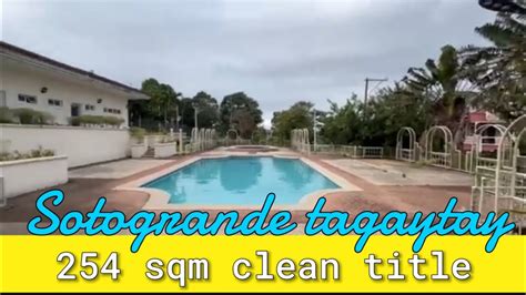 V Sotogrande Tagaytay Sqm Clean Title Ideal For Retirement