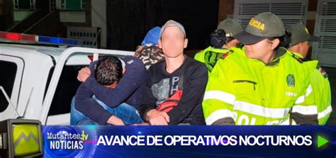 Zipaquirá continúan los operativos nocturnos de registro y control