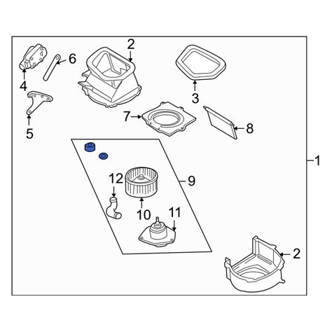 Infiniti Oe J Hvac Blower Motor