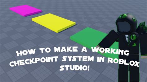 How To Make A Working Checkpoint System In Roblox Studio Youtube