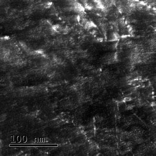 Tem Micrographs Of Sample Deformed At C Showing Bainitic Ferrite