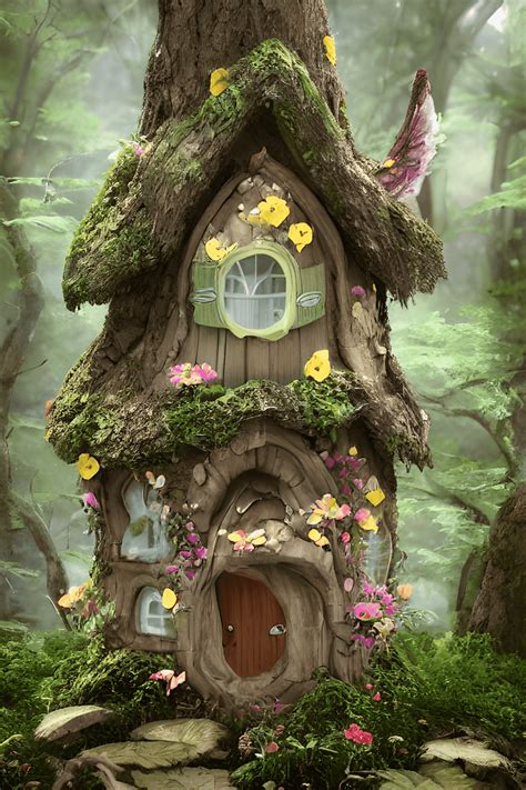 Amazing Hyper Realistic Fairy House Creative Fabrica