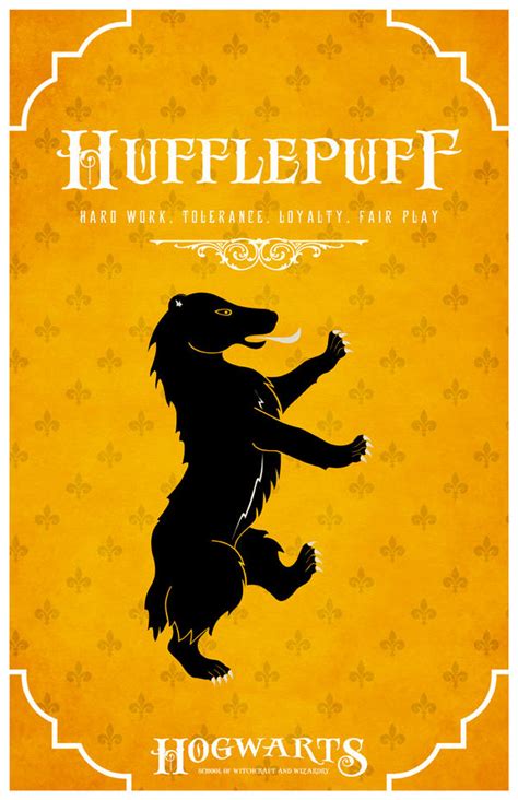 House Hufflepuff Poster by LiquidSoulDesign on DeviantArt