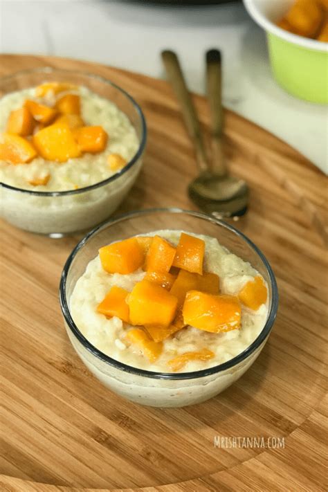 Rice Pudding With Mango • Simple Sumptuous Cooking