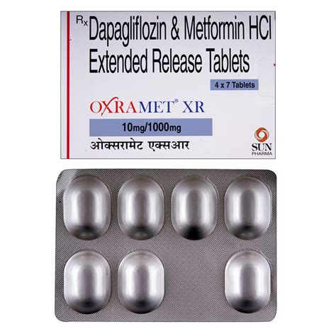 Buy Oxramet Xr 10 1000mg 7 Tablets Online At Best Prices Wellness Forever