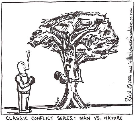 Man Vs Nature Conflict