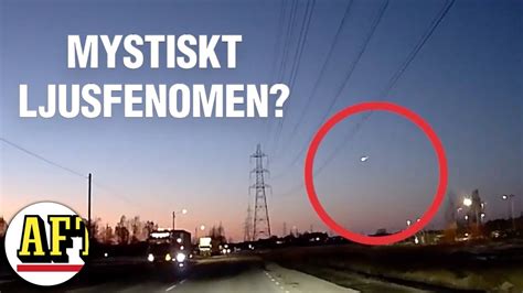 Mystiskt Ljusfenomen P Himlen I Sverige Expertens F Rklaring Youtube