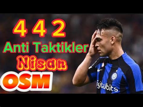 Osm Anti Taktik Nisan G Ncel Online Soccer Manager New Tactic