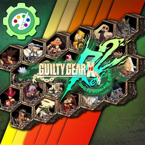 Guilty Gear Xrd Rev 2 Character Colors Full Set 2017 Playstation 4 Box Cover Art Mobygames