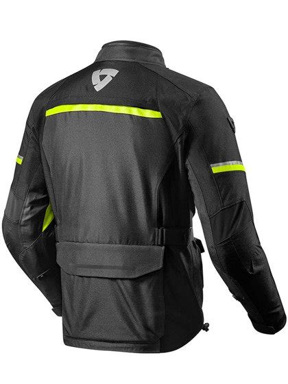 Motorcycle Textile Jacket Revit Outback Black Neon Motorcycle