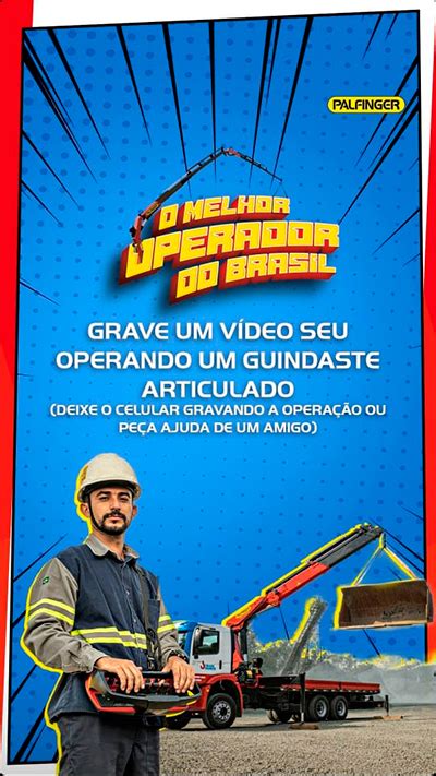 O Melhor Operador Do Brasil Cunzolo Participa De Concurso Da Palfinger