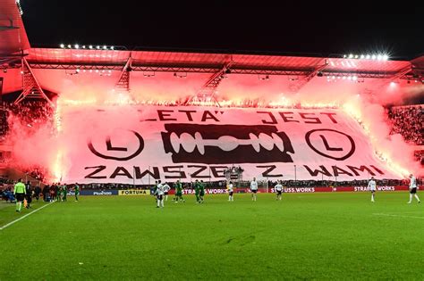 Legia Warszawa Warta Poznań Kibice świętowali 50 urodziny