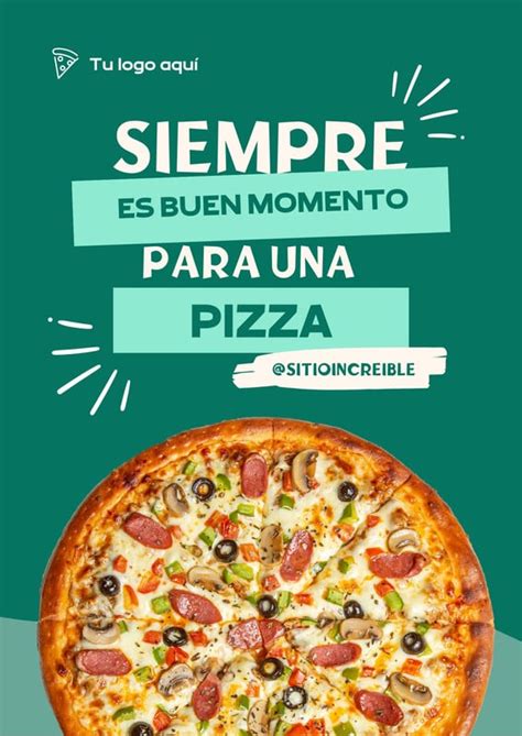 Plantillas Pizza Gratis Y Editables Canva