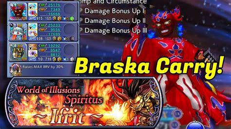 The Braska Carry Ifrit SPIRITUS Grade S DFFOO GL YouTube