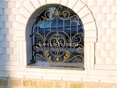 Купить Кованые решетки арочного типа на Ковка Фабер