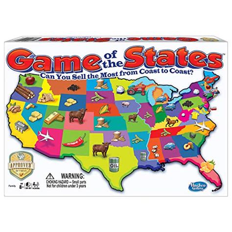 Winning Moves Games Game of The States, Can You Sell The Most from ...