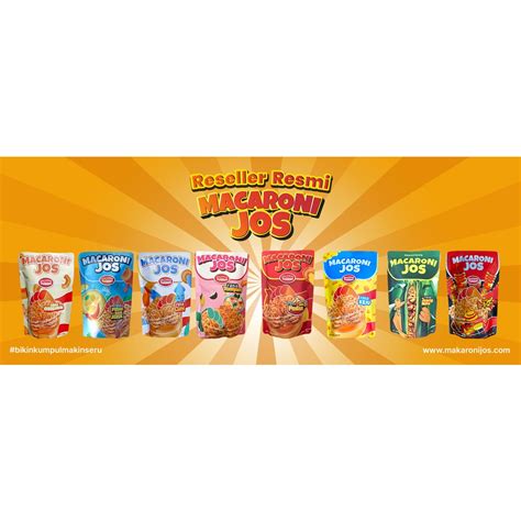 Jual Macaroni Jos Dengan Berbagai Varian Rasa Yang Menggugah Selera